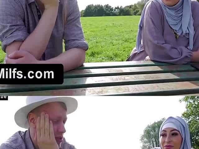 Chris Cobalt - Sexy Hijabi Wifes First Interracial Experience