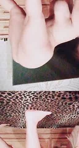 Fat Blonde BBW Ex Girlfriend masturbating and squirting