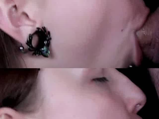 close up Blowjob