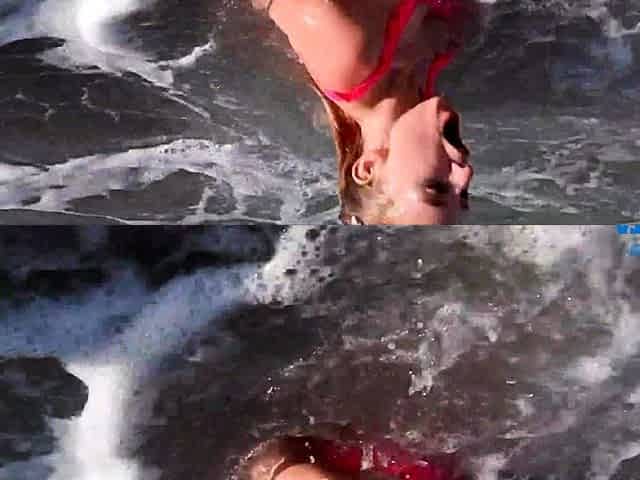 TJ Sparxxx busty blonde outdoor sex