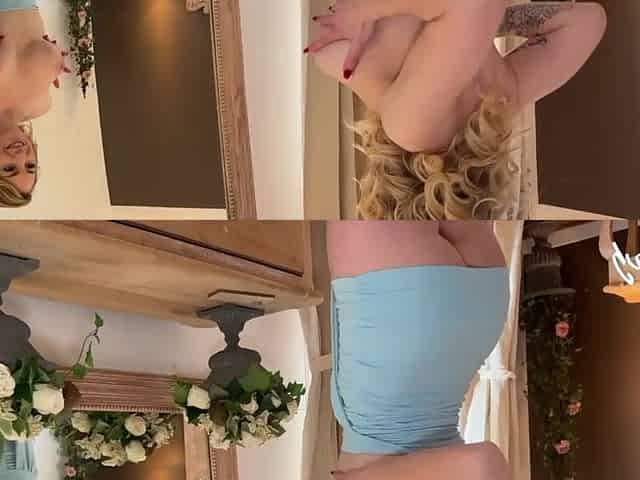 Ashley and Elisa, 2 pretty blondes, eat every other's cunt wildly