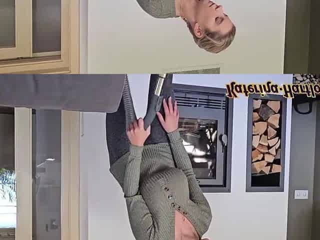 Breasty mother I'd like to fuck Katerina Hartlova Vacuuming Floor and Large Clitoris and Large Titties