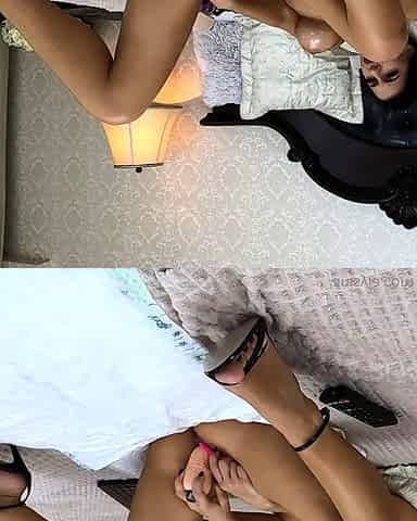 Busty brunette bitch with big boobs