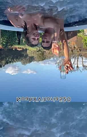 Outdoor Sex with a Hot Blonde MILF in a Hot Tub - Jacuzzi
