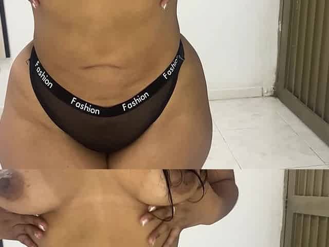 BBW Girl with Transparency in Massage Session