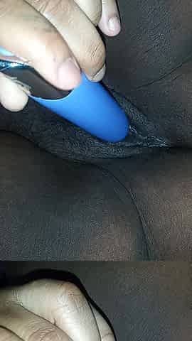 Vibrator Pussy Play