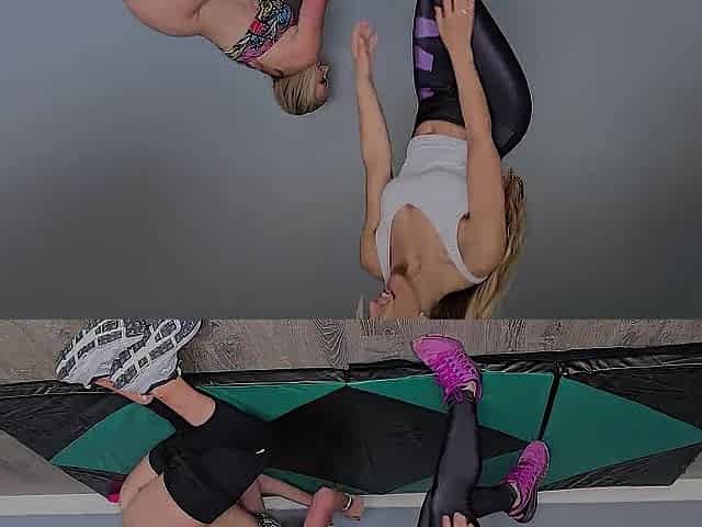 Yoga with Erikaswingz Ends in a Precious Stretch