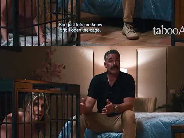 I Feel Free When I Am In This Cage (mother I'd like to fuck And Her Spouse Convince Teen For Kinky 3some)