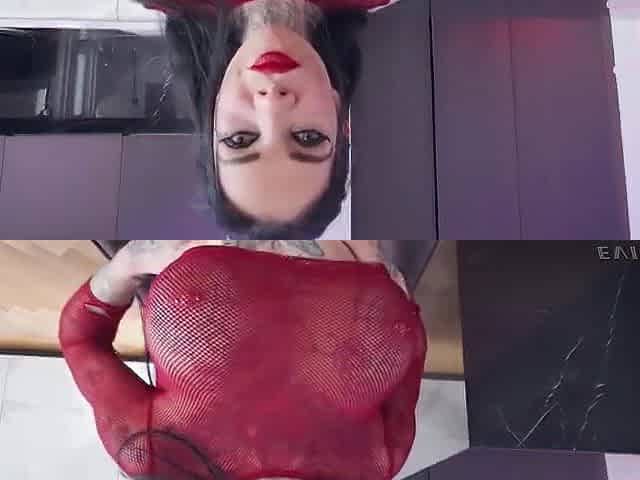 Megan Inky - Anal Gaping Dildo Session