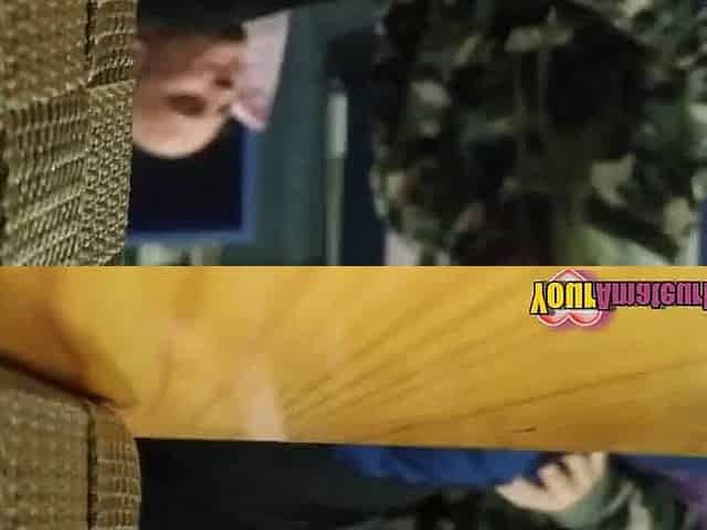 Naughty Russian girl chokes on a dick