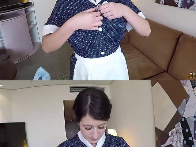 The best ever room service including blowjob and juiciest pussy
