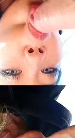 Sucking Daddy's Dick In The Sun
