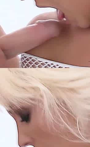 Sexy Blonde MILF Gaping Her Ass Hole with Fast and Hard Anal Sex