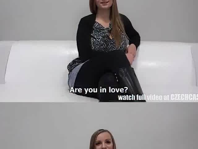 Busty Czech Chick First Time Casting Got Cum On Her Tits