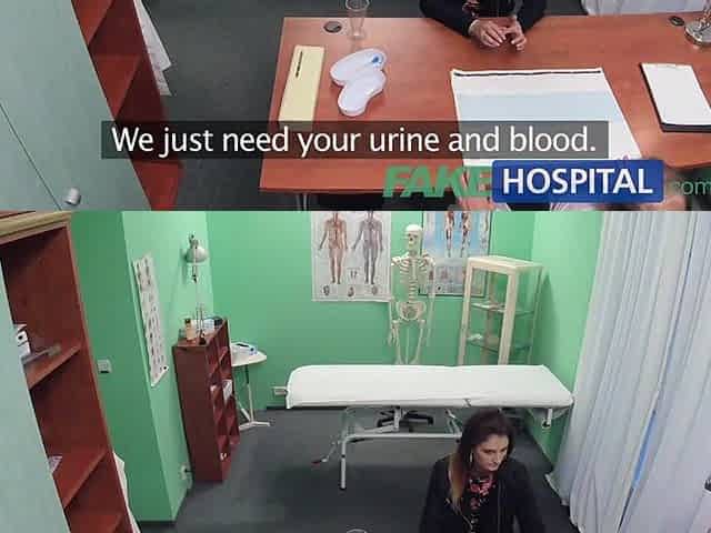 FakeHospital Dose of double cum cures hawt patients tummy pain