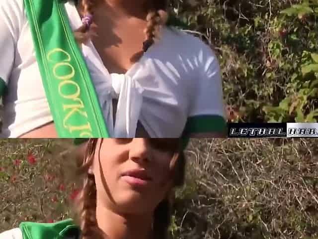 Liza Gets A Huge Order And A Big Dick In Her Teen 18+ Pussy With Liza Rowe