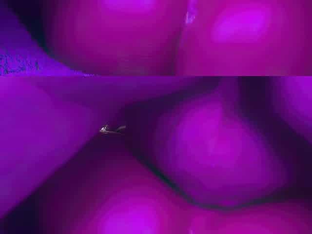Vagina gets pumped with litres of cum