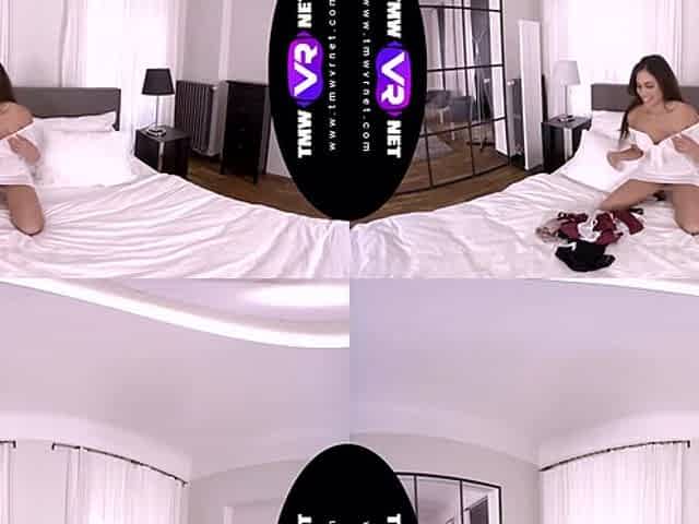 New Lingerie! New Orgasm! - Sexy Brunette - Sexlikereal