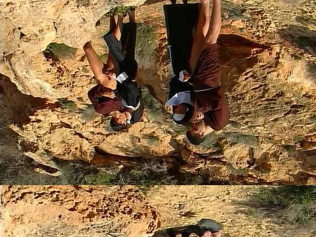 Monks and nuns outdoor sex
