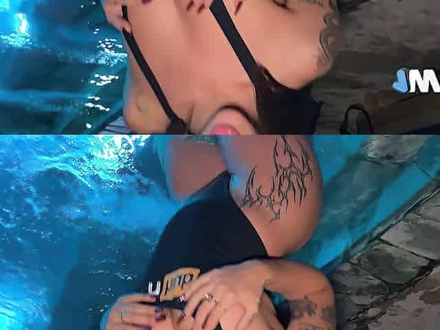 They bang me wildly in a jacuzzi! I love his large ramrod.