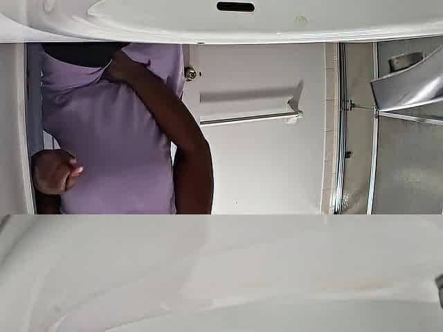 Desperately Pissing in the sink