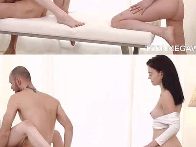 Pure Kitty In Raunchy Threesome Sex