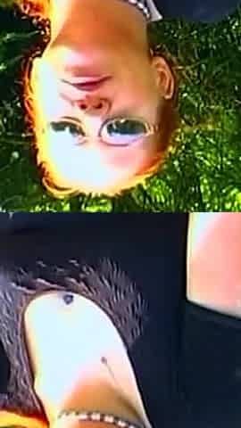 Redhead Babe Sucks Throbbing Cock Outdoors and Fingers Dripping Pussy