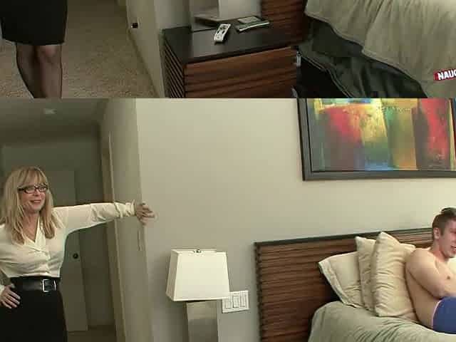 That babe caught a man jerking lengthy shlong in his room and couldnt resist trying it