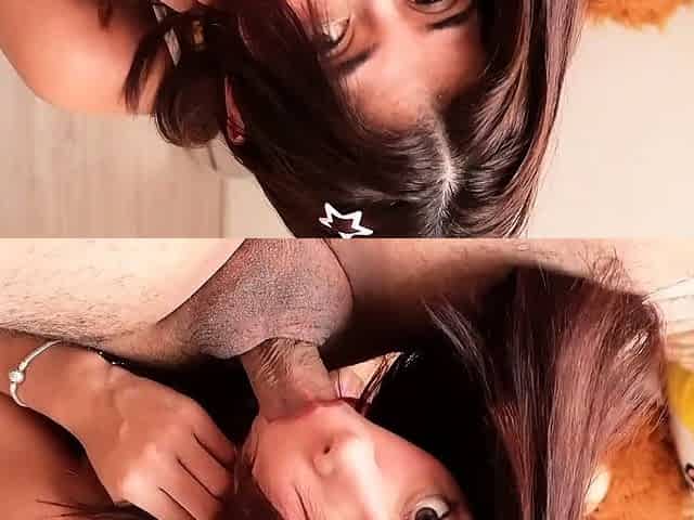 BIG ASS STEPSISTER GETS FUCKED AND POURS MILK ON HER