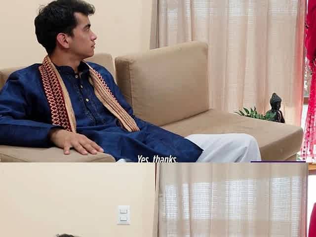 A Young Indian Man Gets a Surprise