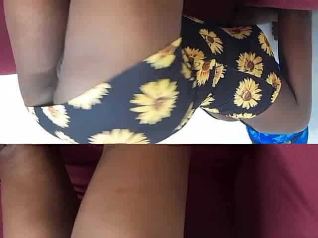 Do u wanna eat this admirable ebony booty?