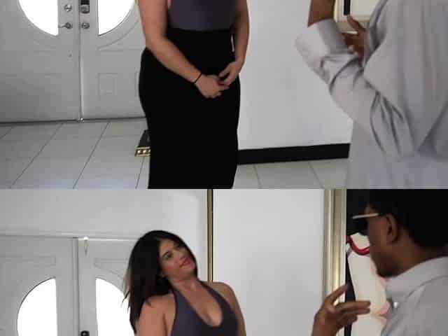 Curvy Babe Facialized After Sex