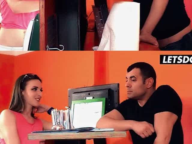 Large Butt Brunette hair Amirah Adara Sneaky Sex With Hostel Staff - EXCITED HOSTEL