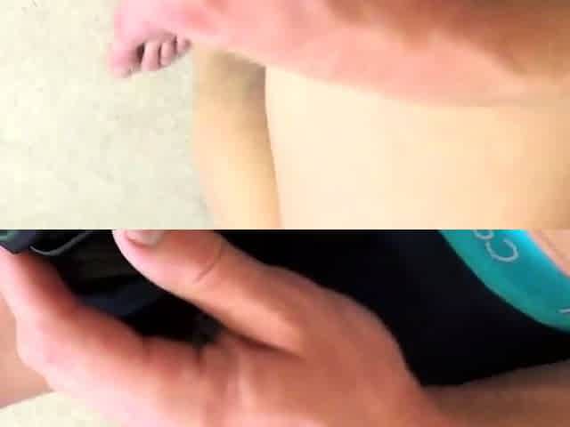 Glam blonde ass cumshot after hardcore anal