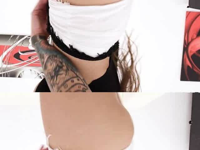 Babe in hardcore anal action