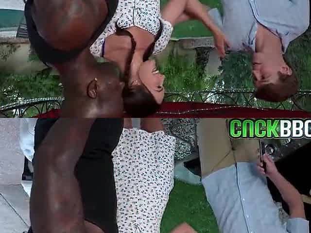 Cuck Spouse Enjoys Watching Wife DPed By Ebony Bulls