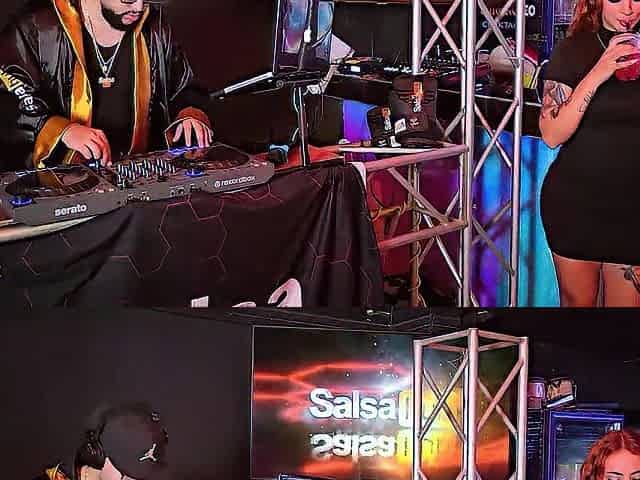 Hawt Lalin girl Screws a BBC at a Club - Andrea Castro & Brandon Cruz
