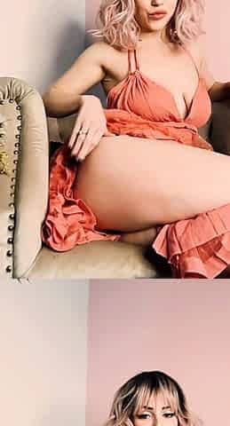 Tasty amateur blonde babe masturbating on web cam