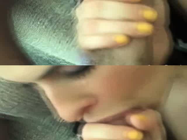 Brunette Gives An Eager Blowjob