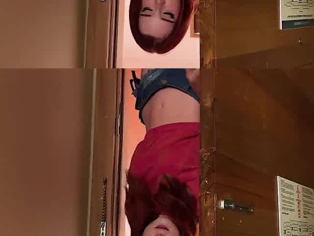 Redhead Floozy Sucked and Banged by a Stranger in a Hotel at a Seaside Resort