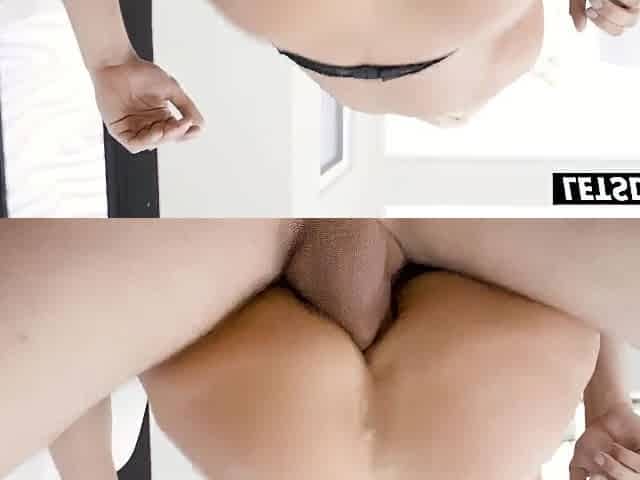 Huge Dick And Large Anal Beads Fill Up Milfs Pussy And Asshole