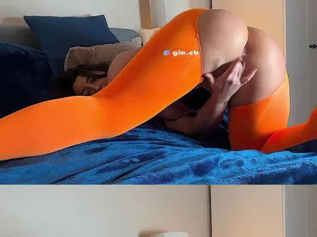 Likewise Wet to Contain - Squirting in Orange Hose