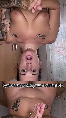 Beauty NASTY????Massaging Her Oily Body????