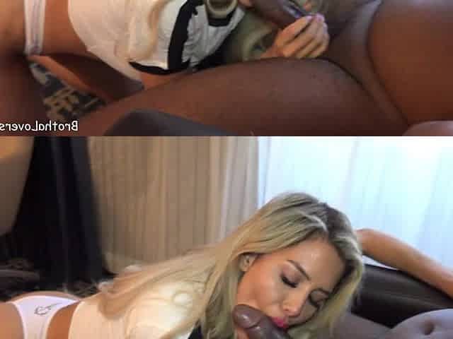 Caitlin Lets A Fat Black Man Cum Inside Her