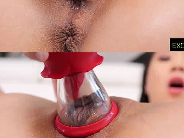 Kimmy Kimm Gets Her Oriental Pussy Teased And Drilled!