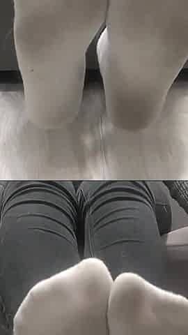 (85) White Socks Fetish