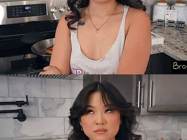 Oriental Babe Lulu Chu Challenges Stepbro To Discover Her Love button - S35:E8
