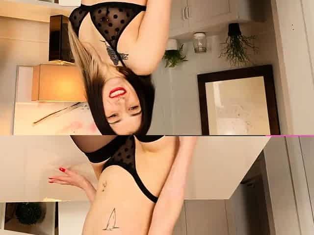 Heels, Feet & Stockings with British BABE Kourt Thora