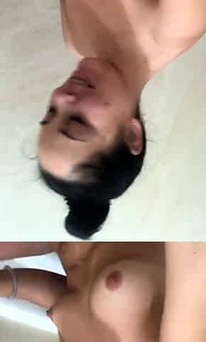 Real amateur homemade teen and brunette