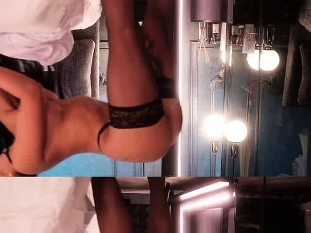 Asian babe sucking and jerking two hard dicks